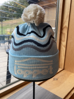 View a larger image of Loppet Pom Beanie - Wavy Pattern