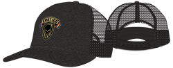 View a larger image of Add On: Trucker Hat - Black Topo w/Patch