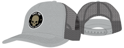 View a larger image of Add On: Trucker Hat - Gray Topo w/Patch