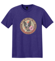 View a larger image of Purple Donut Dash T Shirt (2027) - Adult Sizes