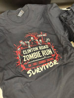 View a larger image of Official Clinton Road Zombie Run T-Shirt