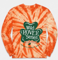 View a larger image of Orange Tye-Dye long sleeve WRS t-shirt