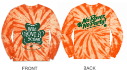 View a larger image of Orange Tye-Dye long sleeve WRS t-shirt