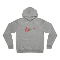 View a larger image of Guitar Hoodie - Athletic Heather