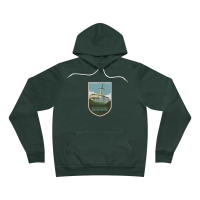 View a larger image of Sword in the Rock Hoodie - Forest