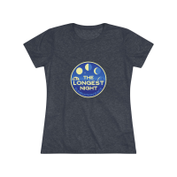 View a larger image of Moon Phases Women's Tee - Vintage Navy