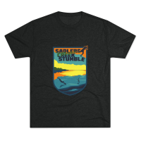 View a larger image of Sunset Badge Tee - Vintage Black