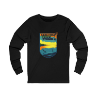 View a larger image of Sunset Badge Long Sleeve - Black