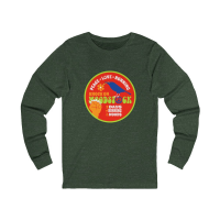View a larger image of Peace Love Running Long Sleeve - Heather Forest