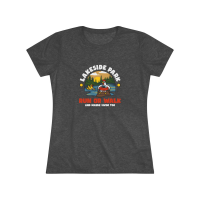 View a larger image of Run or Walk Women's Tee - Vintage Black
