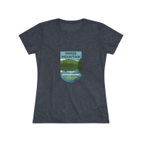 View a larger image of Lake Badge Women's Tee - Vintage Navy