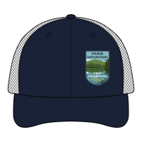 View a larger image of Lake Badge Trucker Hat - Navy
