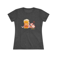 View a larger image of Feel the Burn Women's Tee - Vintage Black