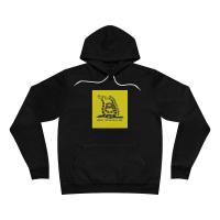 View a larger image of Don't Treadmill on Me Flag Hoodie - Black