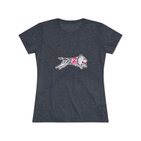 View a larger image of Running Dog Women's Tee - Vintage Navy