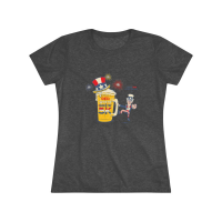 View a larger image of Patriot Pint Women's Tee - Vintage Black