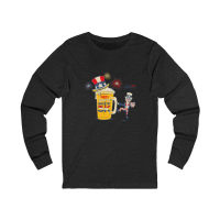 View a larger image of Patriot Pint Long Sleeve - Dark Grey Heather