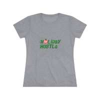 View a larger image of Holiday Script Women's Tee - Premium Heather