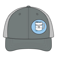 View a larger image of Coffee Mug Trucker Hat - Black