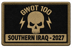 View a larger image of Add On: GWOT 100 Velcro Patch (2x3)