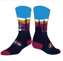 View a larger image of Barn to Run Socks - Size S/Med (no L/XL available)
