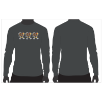 View a larger image of Triple Dash Crewneck (CREW - B)