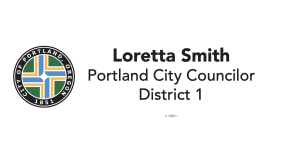Sponsor Logo for Portland City Councilor Loretta Smith- District 1