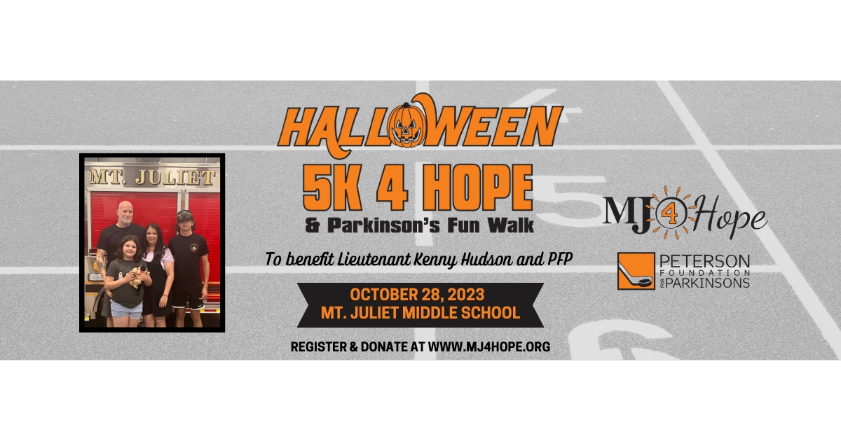 Halloween 5K 4 Hope and Parkinson's Fun Walk