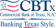 Sponsor Logo for Commercial Bank of Texas