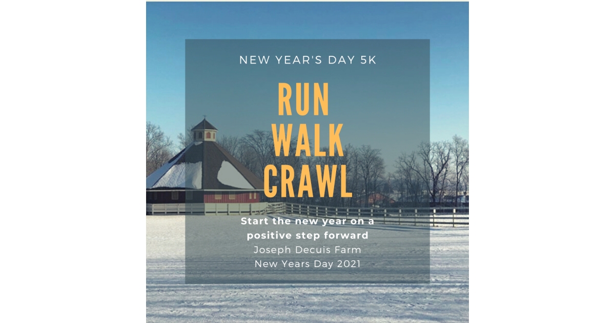 Run, Walk, Crawl - New Year's Day 5k