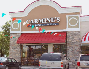Sponsor Logo for Carmine's Pizza