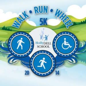 HollyDELL School  Walk, Run Wheel 5K