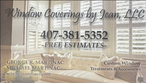 Sponsor Logo for Window Coverings by Jean
