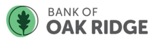 Sponsor Logo for Bank of Oak Ridge