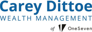 Logo for Carey Dittoe Wealth Management of OneSeven