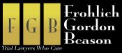 Sponsor Logo for Frohlich, Gordon & Beason Law Firm