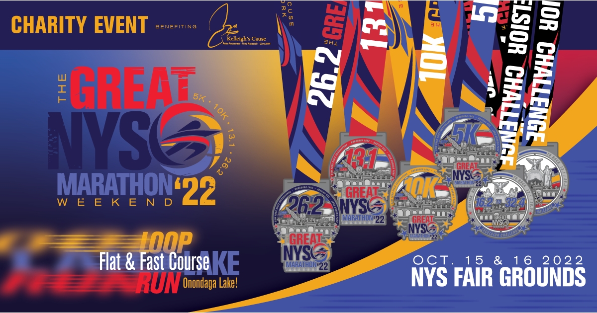 "LOOP THE LAKE" The Great New York State Marathon Weekend