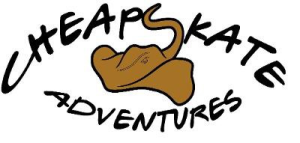 Sponsor Logo for Cheapskate Adventures