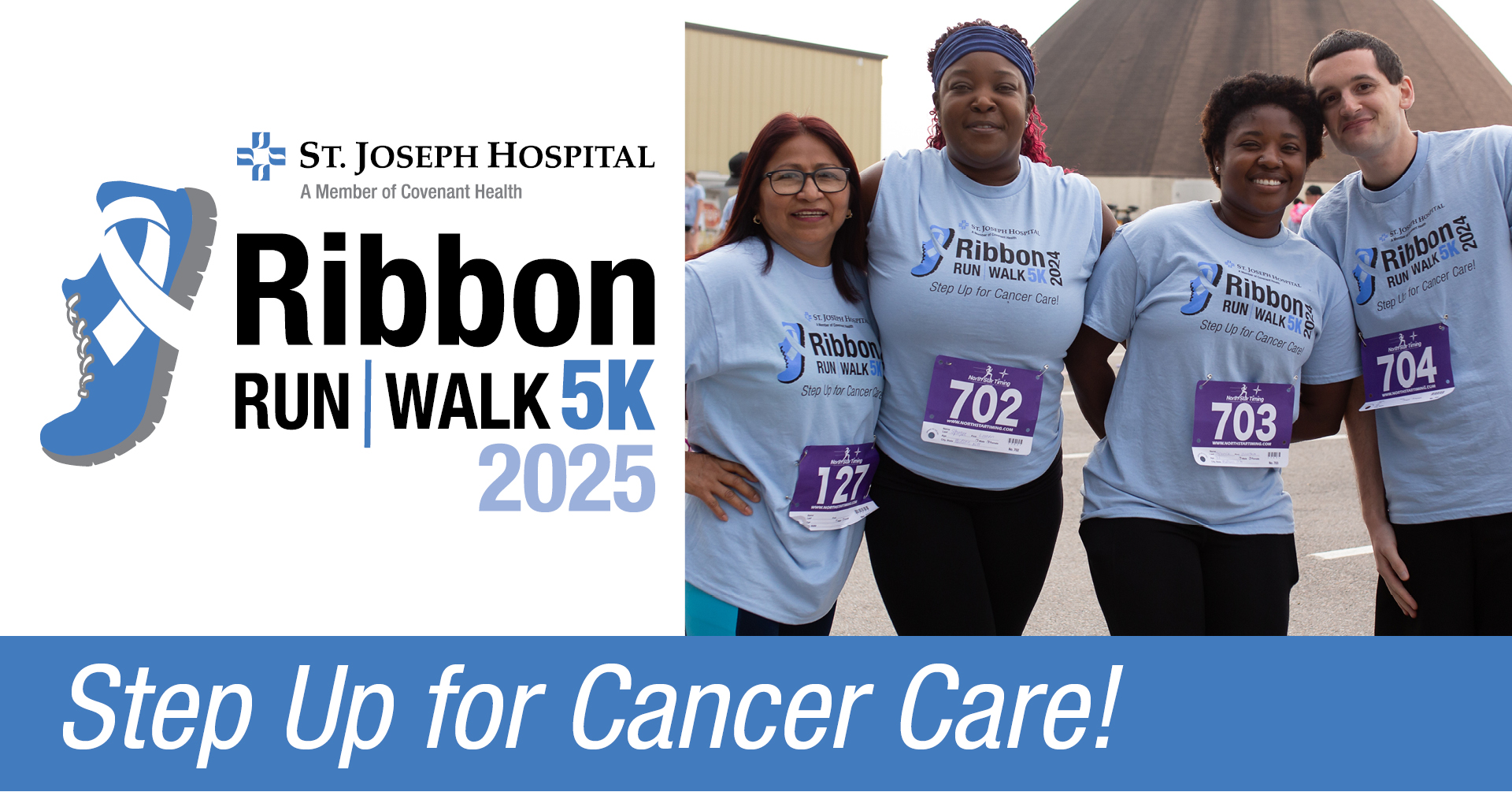 The Pulse Patrol: St. Joseph Hospital's Ribbon Run|Walk 5K, Step Up for ...