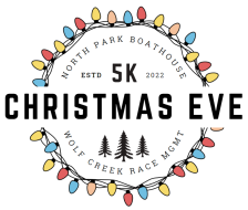 Wolf Creek Event Logo for The Christmas Eve 5k