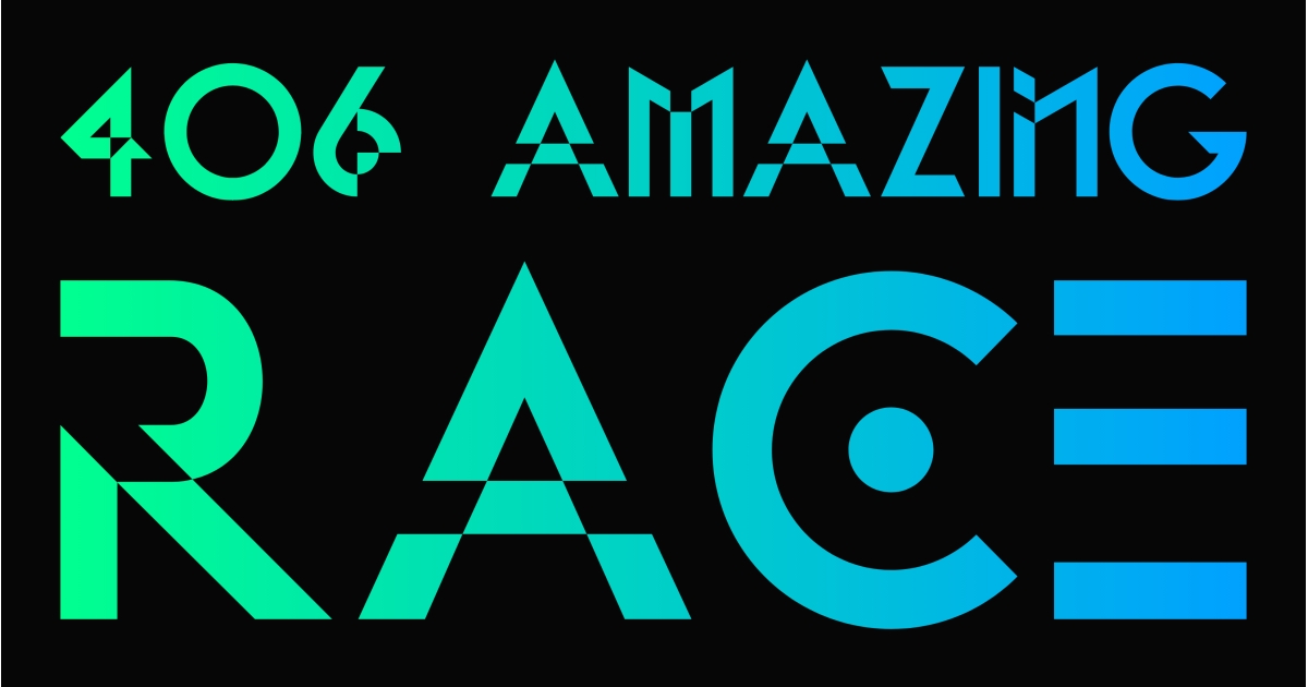 Amazing Race Logo Black And White