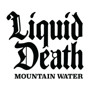 Sponsor Logo for Liquid Death Mountain Water