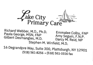 Sponsor Logo for Lake City Primary Care