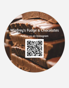 Sponsor Logo for Winfrey's Fudge & Chocolates