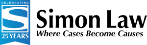 Sponsor Logo for Simon Law Firm