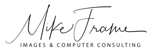 Sponsor Logo for Mike Frame Images & Computer Consultant