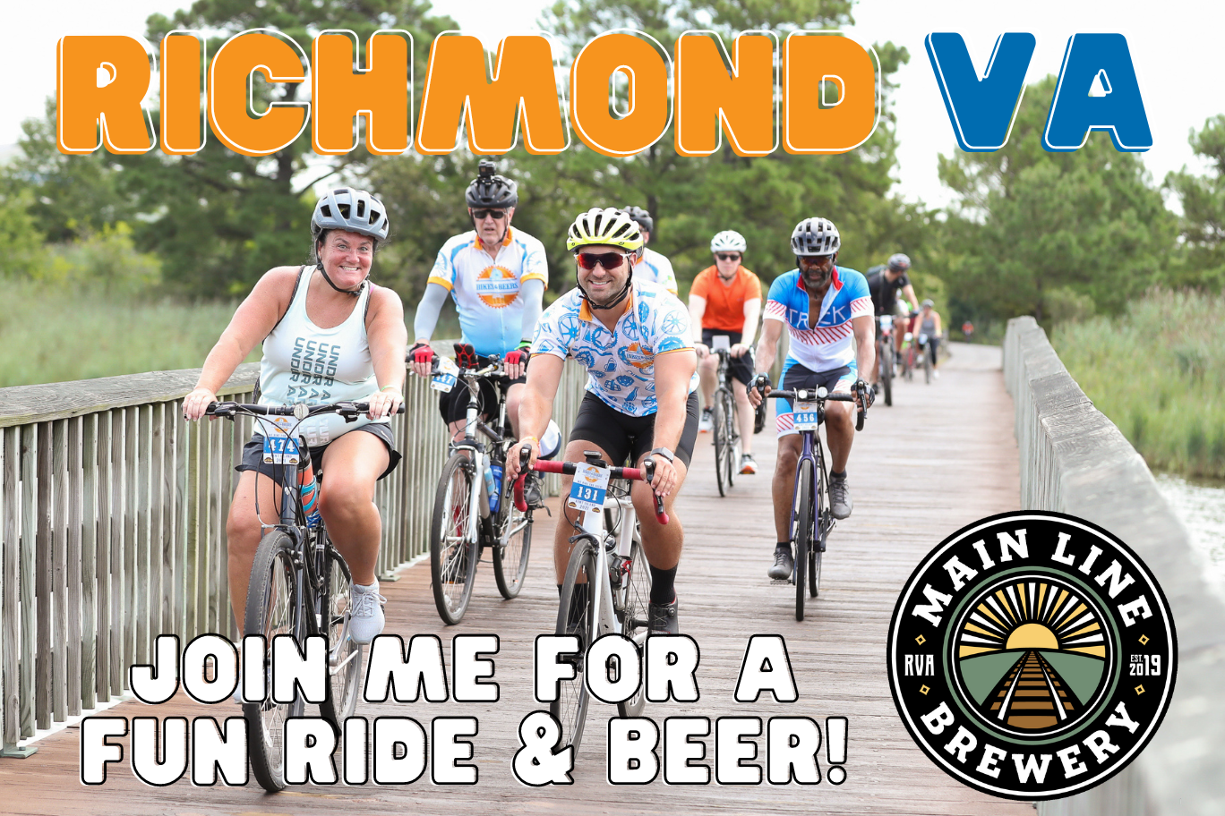Bikes & Beers Richmond Routes