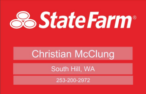 Sponsor Logo for Christian McClung State Farm