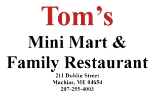 Sponsor Logo for Tom's Mini Mart