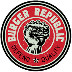 Sponsor Logo for Burger Republic, Nashville TN